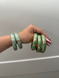 Scripture Jade Bangles