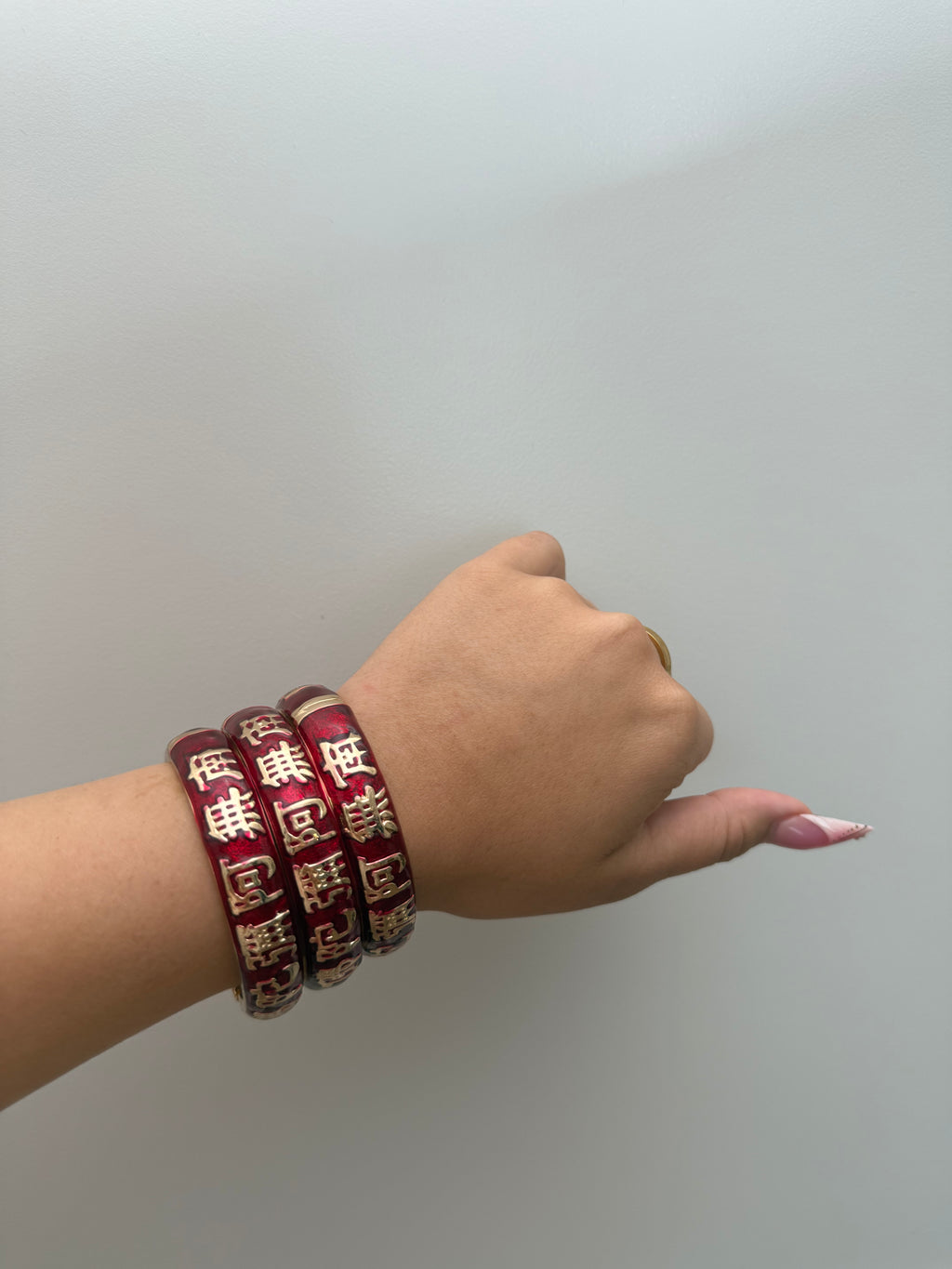 Scripture Jade Bangles