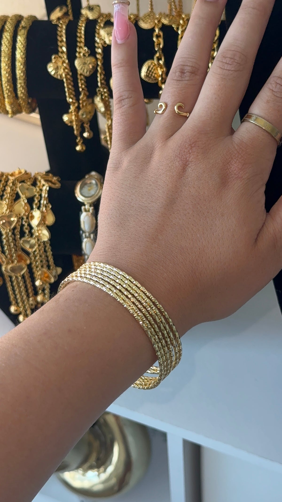 Shimmy Bangles