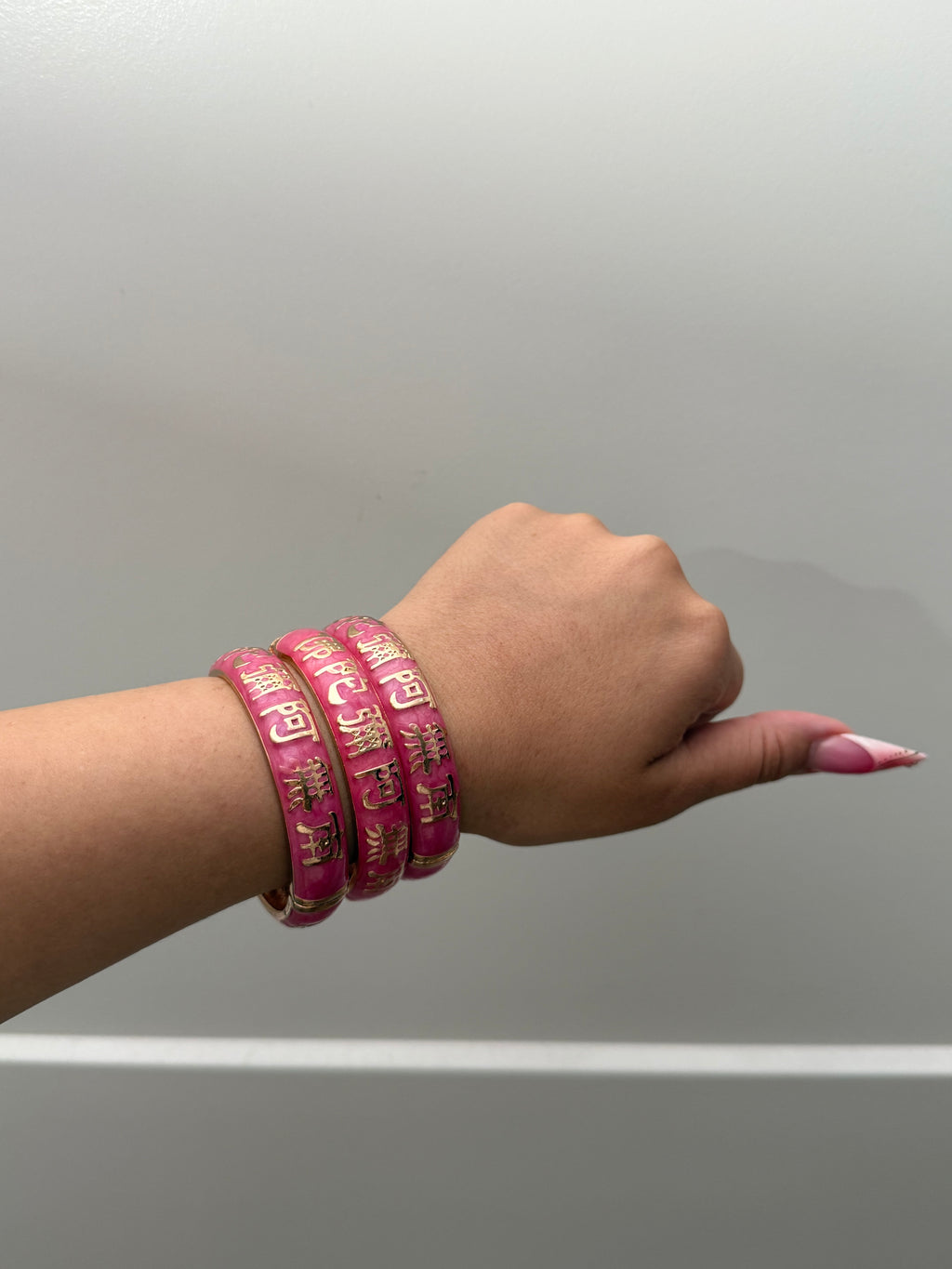 Scripture Jade Bangles
